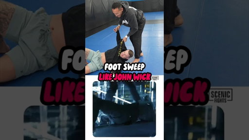 How to foot sweep like JOHN WICK 🥋