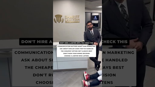 Choosing a Lawyer? Watch This First