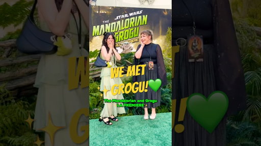 GROGU stole our Hearts 💚 The Mandalorian and Grogu LA Premiere