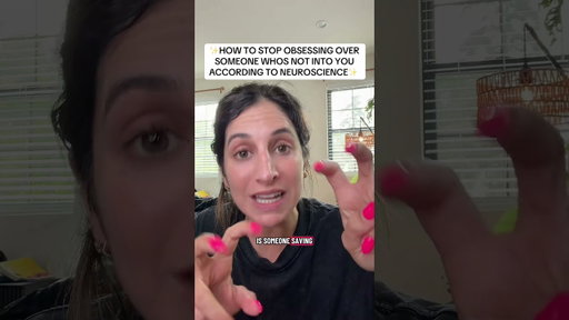 How to stop obsessing over someone according to neuroscience