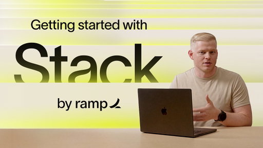 Getting started with Stack | AI built for accountants | by Ramp