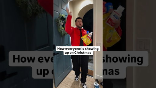 How everyone is showing up on Christmas #merrychristmas