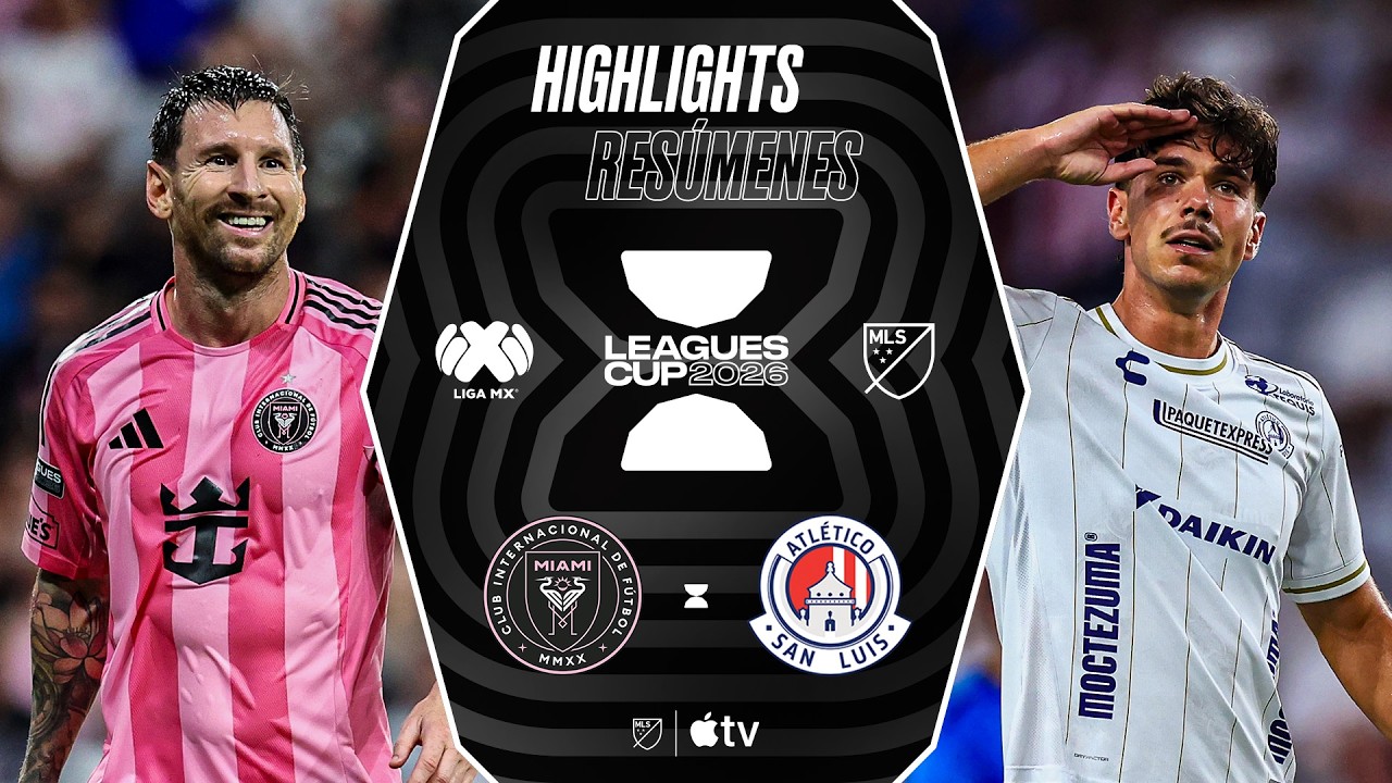 Inter Miami CF vs. Atlético San Luis | Leagues Cup | Full Match Highlights