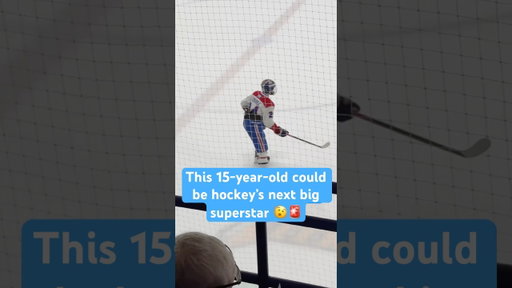 Could this 15-year-old be Hockeys next biggest superstar?! 🫨🚨