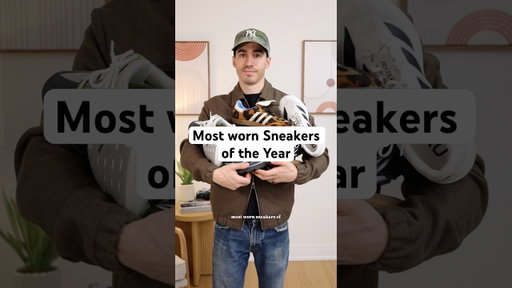Top 5 Most Worn Sneakers of the Year