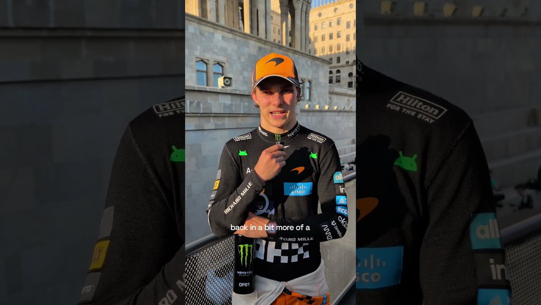 Hear from Oscar after the Azerbaijan Grand Prix 💬