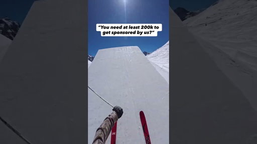 Let’s show them 😮‍💨⛷️ you think 200k is possible? Follow to support my ski career ✅ #ski #snow