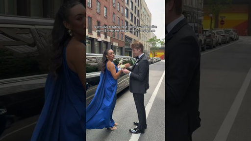 turning the wedding into prom #wedding #weddingguest #prom