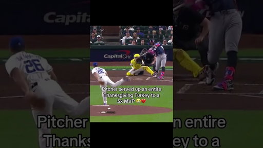 Contender for worst pitch of all time and he threw it to Aaron Judge 😭