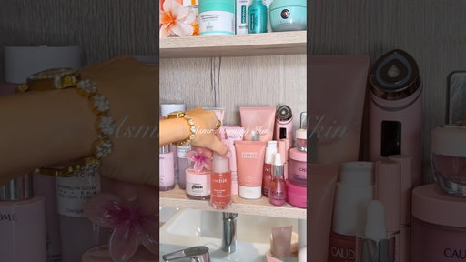 asmr morning skin 🫧🎀☁️ #skincare #skincareroutine #morningroutine #selfcare #asmr