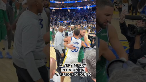 Stephen Curry and Klay Thompson Reunite on Christmas Day | #shorts
