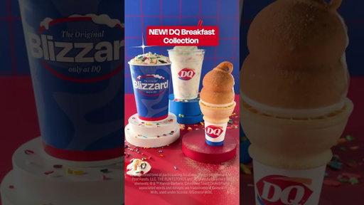 I spy the NEW! DQ Breakfast Collection 👀​