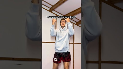 When someone asks for a fight…