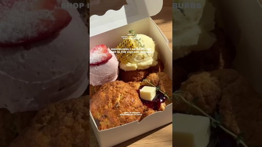The BEST scones wow - sweet corn, strawberry & cranberry butter absolutely delish