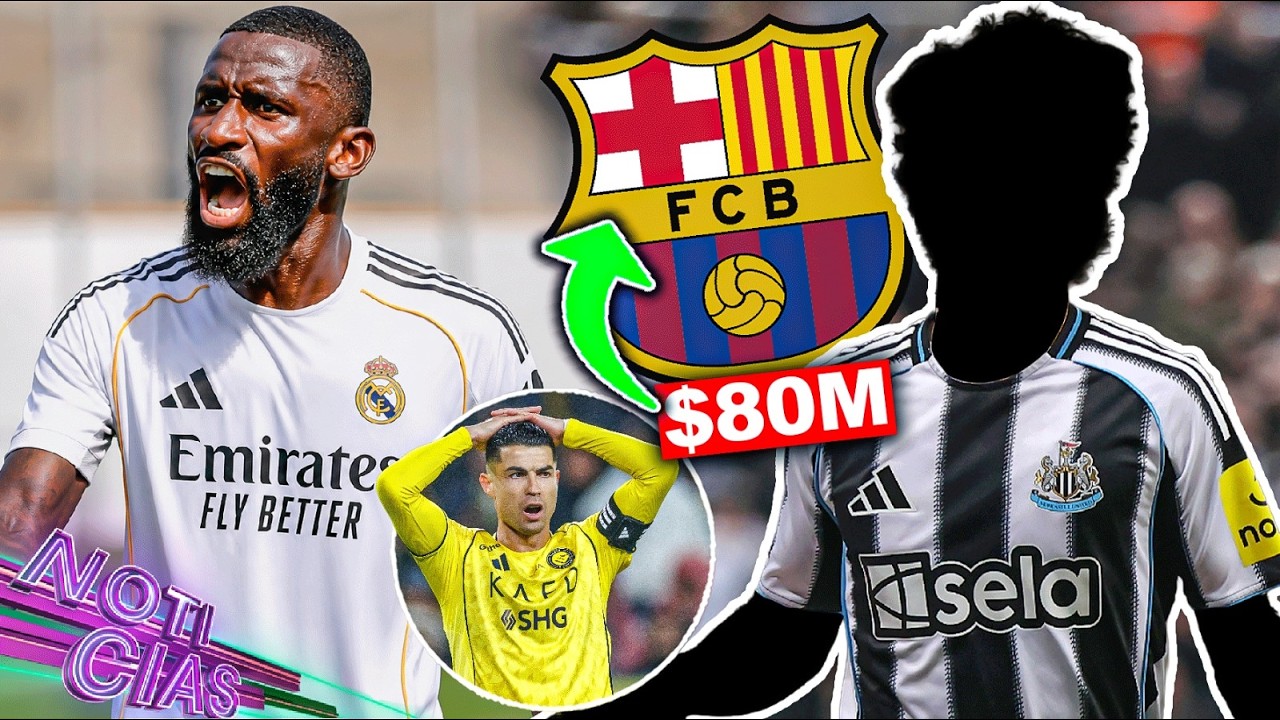 ¡€80M! ¿De la Premier al Barça? | ¡Escándalo Rüdiger! ¿Tortazo? | "Cristiano nunca fue crack"