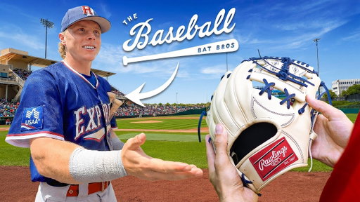 I Surprised The Baseball Bat Bros With A Custom Glove