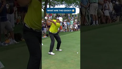 Hideki’s ball landed in a fan’s shirt 😱