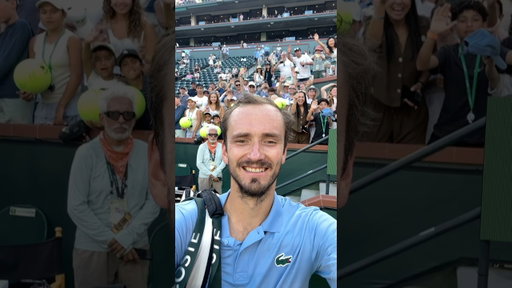 A message from Daniil Medvedev! #tennisparadise #daniilmedvedev