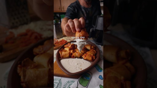 Air Fried Pizza Rollers 🍕