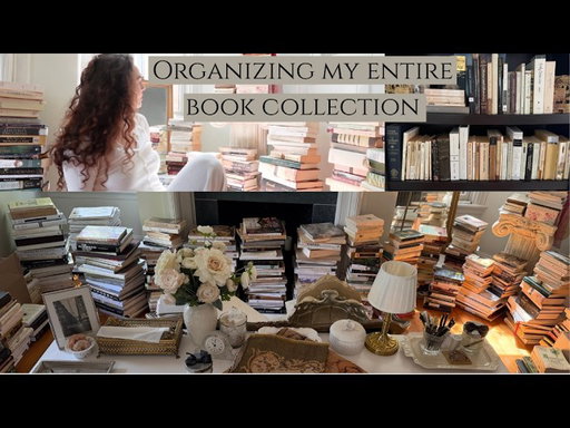 Organizing my entire library / book collection