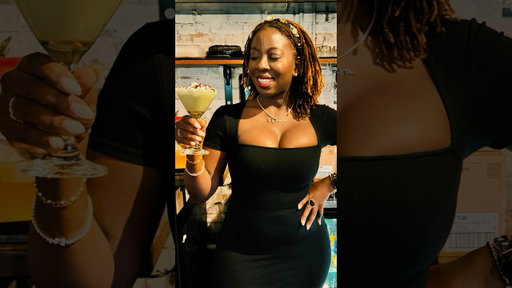 Learned how to shake, stir, and serve! 🍸 #bartender #charlestoninfluencer #bartending