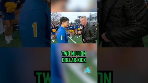ONE MORE KICK FOR TWO MILLION DOLLARS… NOT EVEN CLOSE