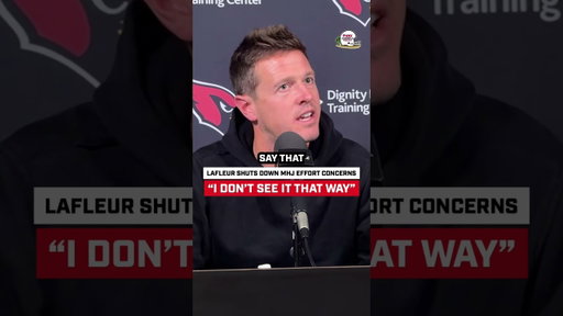 Mike LaFleur SHUTS DOWN Marvin Harrison Jr. Effort Criticism