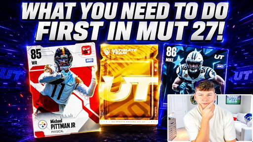 WHAT YOU NEED TO DO FIRST IN MADDEN 27 ULTIMATE TEAM! FREE COINS, PLAYERS, AND MORE!