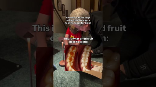 Just because it’s fruit doesn’t mean it won’t cause cavities