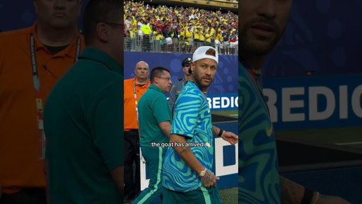 @NeymarJr has officially arrived at the Brazil vs. Morocco game 🤭 #ad #FIFAWorldCup