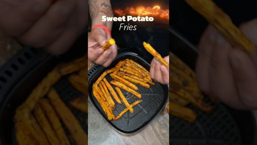 Easy sweet potato fries 🍟