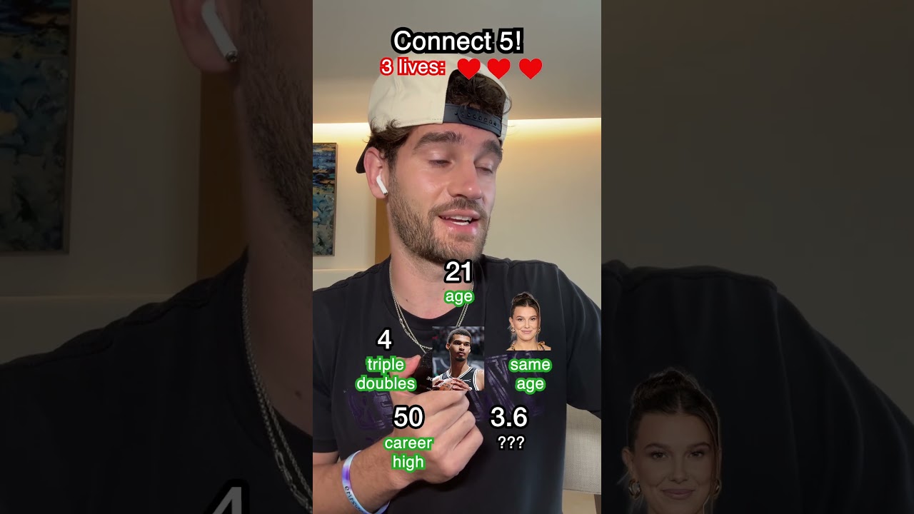 Bread Basket Connect 5 ⁉️ Victor Wembanyama 🏀