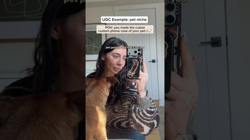 A #ugcexample in the pet niche🤳🏻🐶 #ugccreator #petugc