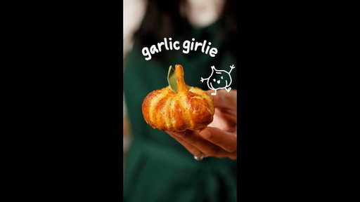 50 Garlic Clove Pumpkin Brie Bites