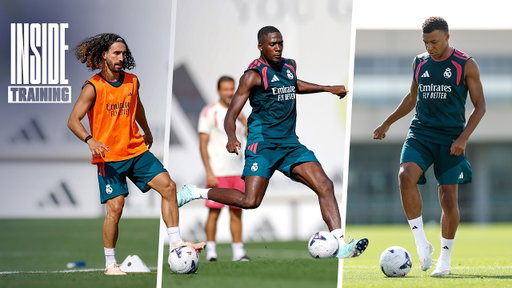 FIRST TRAINING SESSION FOR CUCURELLA AND KONATÉ! MBAPPÉ AND TCHOUAMENI ARE BACK!