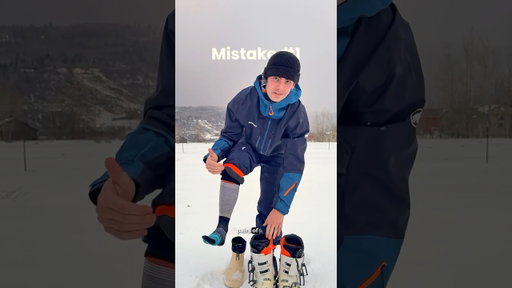 STOP PUTTING YOUR SKI BOOTS ON WRONG 🛑