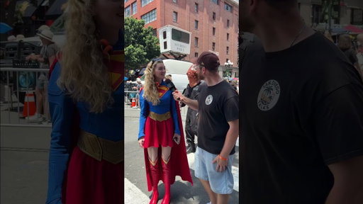 Asking Comic Con cosplayers what they do for a living!