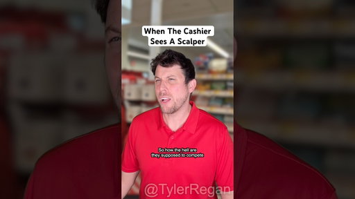 When The Cashier Sees A Scalper #cashier #customerservice #pokemon #shorts