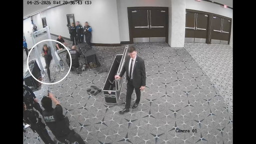 Video of Alleged Shooter Confronted at White House Correspondents' Dinner
