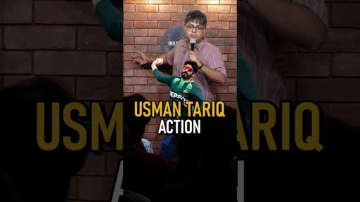 Usman Tariq Bowling Action | Stand-up Comedy by Abijit Ganguly #shorts #standupcomedy #usmantariq