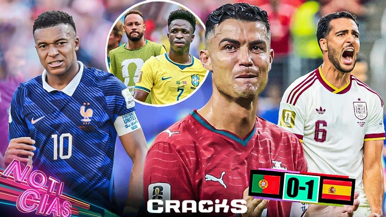 “Triste” adiós de CR7; España avanza | Ataque a Mbappe en Paraguay |“Faltó la hombría de Ney”