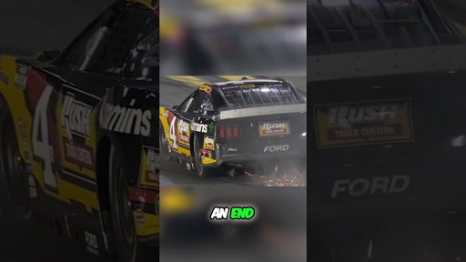 Late race crash Daytona 500! #shorts
