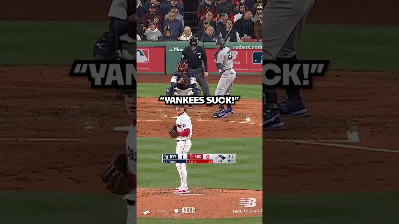 Red Sox fans get silenced by Giancarlo Stanton