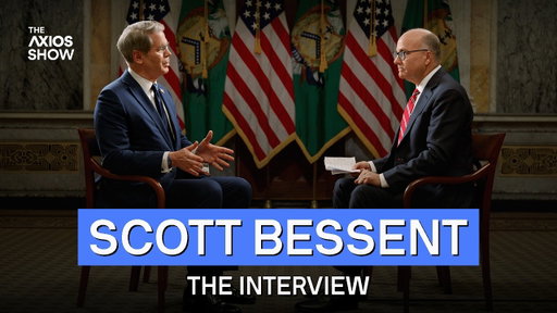 Trump's Treasury chief on prices, AI and Iran | The Axios Show