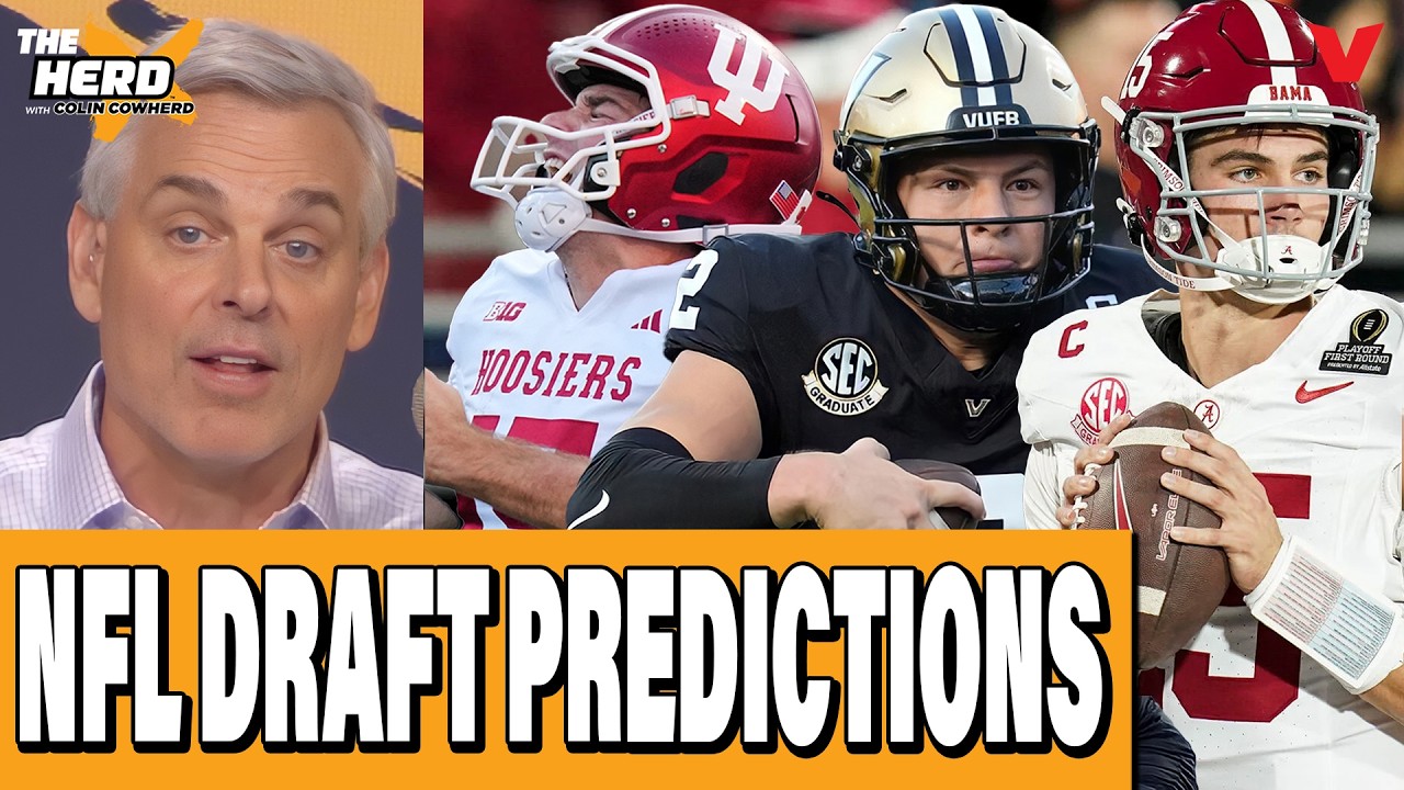 Colin Cowherd’s early NFL Draft predictions + Kevin Durant & NBA’s BIGGEST issues | THE HERD