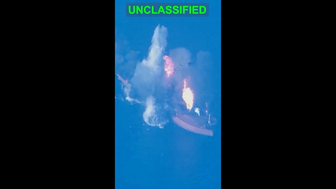 U.S. military strikes three Iranian oil tankers