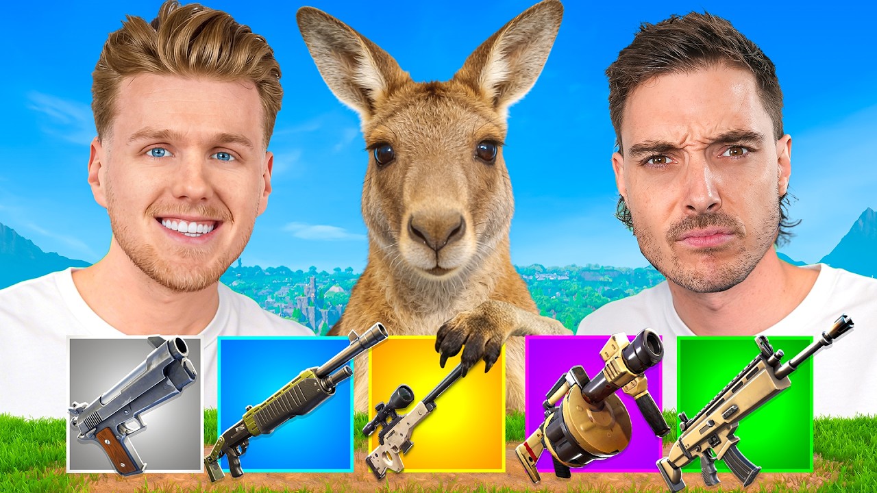 We Let A KANGAROO Choose Our Fortnite Loadouts!