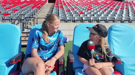 Rapid Chats with our CBC Junior Reporter! 🎤⚽ | CBC x Rapid FC