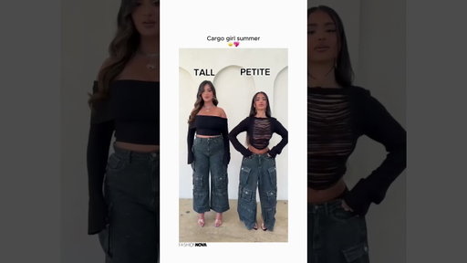 Petite or tall, cargos always win 👯✨