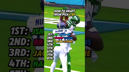 How to Draft From Pick 1.07 in Fantasy Football 🚀
